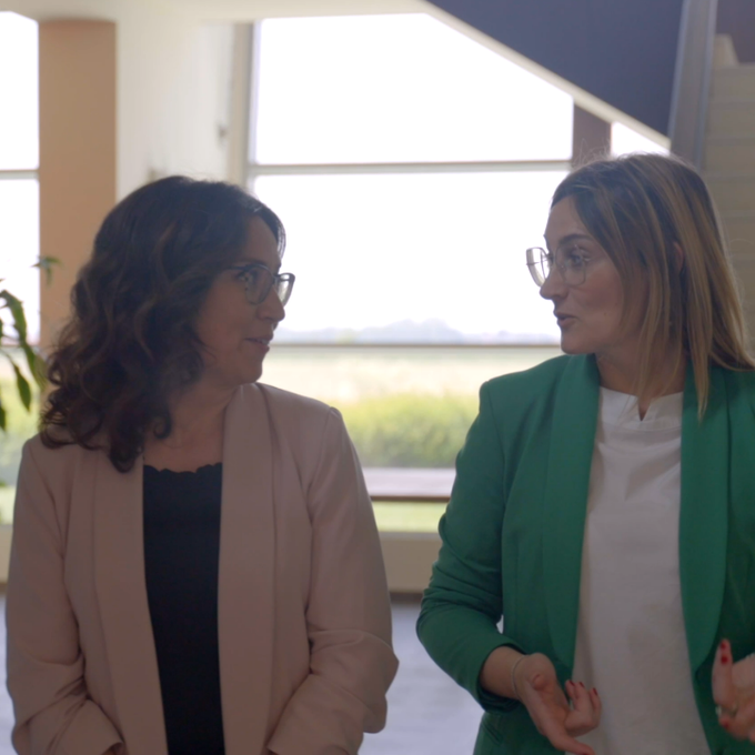Elena Carniglia e Francesca Frassanito